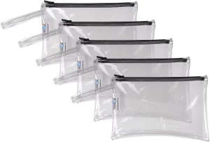 Covers & all Tool Bag Heavy Duty Waterproof Pouch with Sturdy Zipper, Utility Multipurpose for Tools Bank deposit Storage Makeup