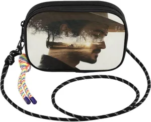 Cowboy Horse Sunrise Small Crossbody Bags for Women Cell Phone Purses Shoulder Bag Handbag with Adjustable Strap