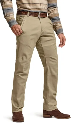 CQR Men's Motion Utility Casual Pants, Regular Fit Lightweight Work Pants, Water Resistant Outdoor Stretch Pants with Pockets