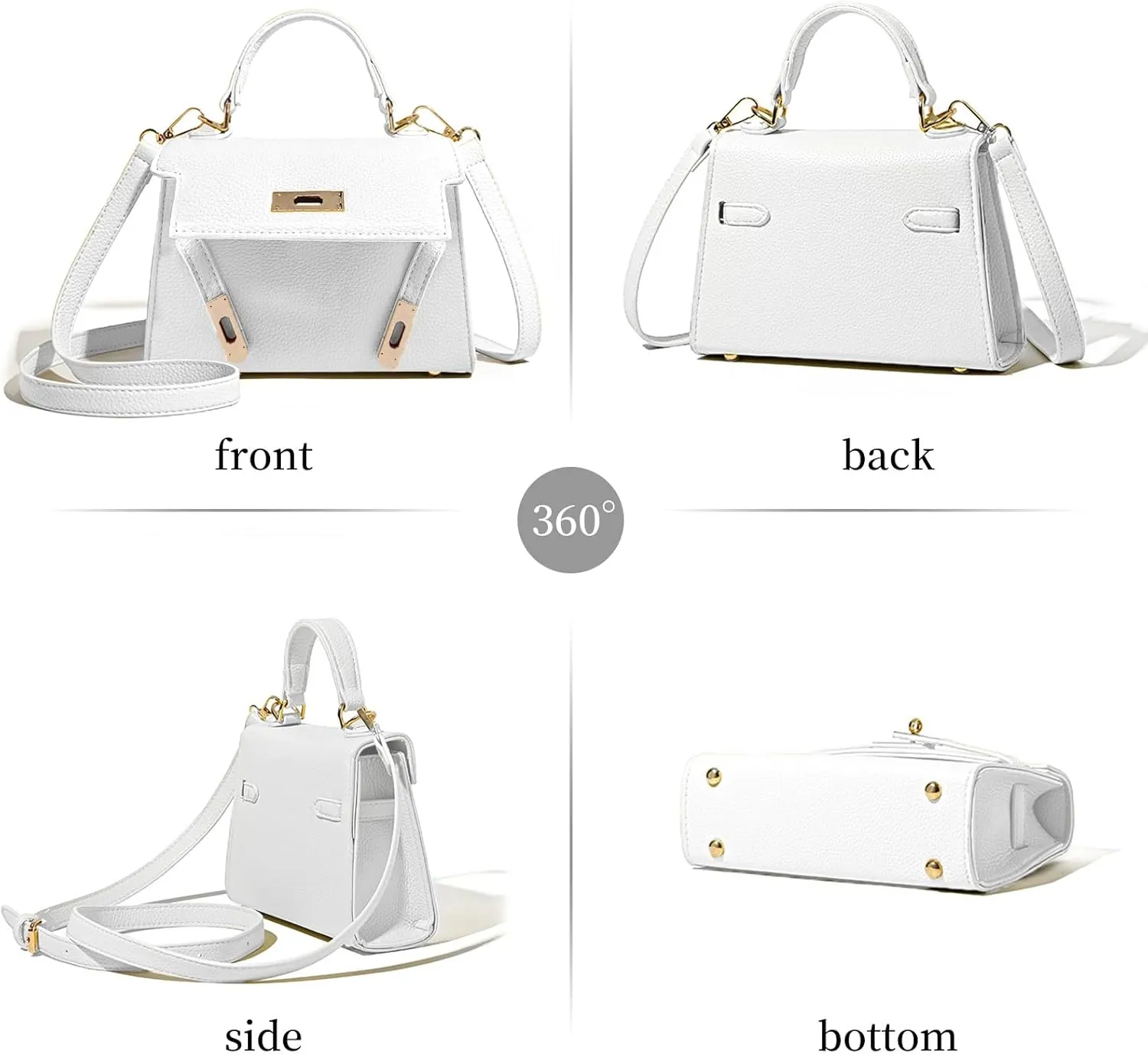 Crossbody Purse for Women, Purses for Women Crossbody Bag，Ladies Elegant Handbag Suitable for Work, Travel & Gift