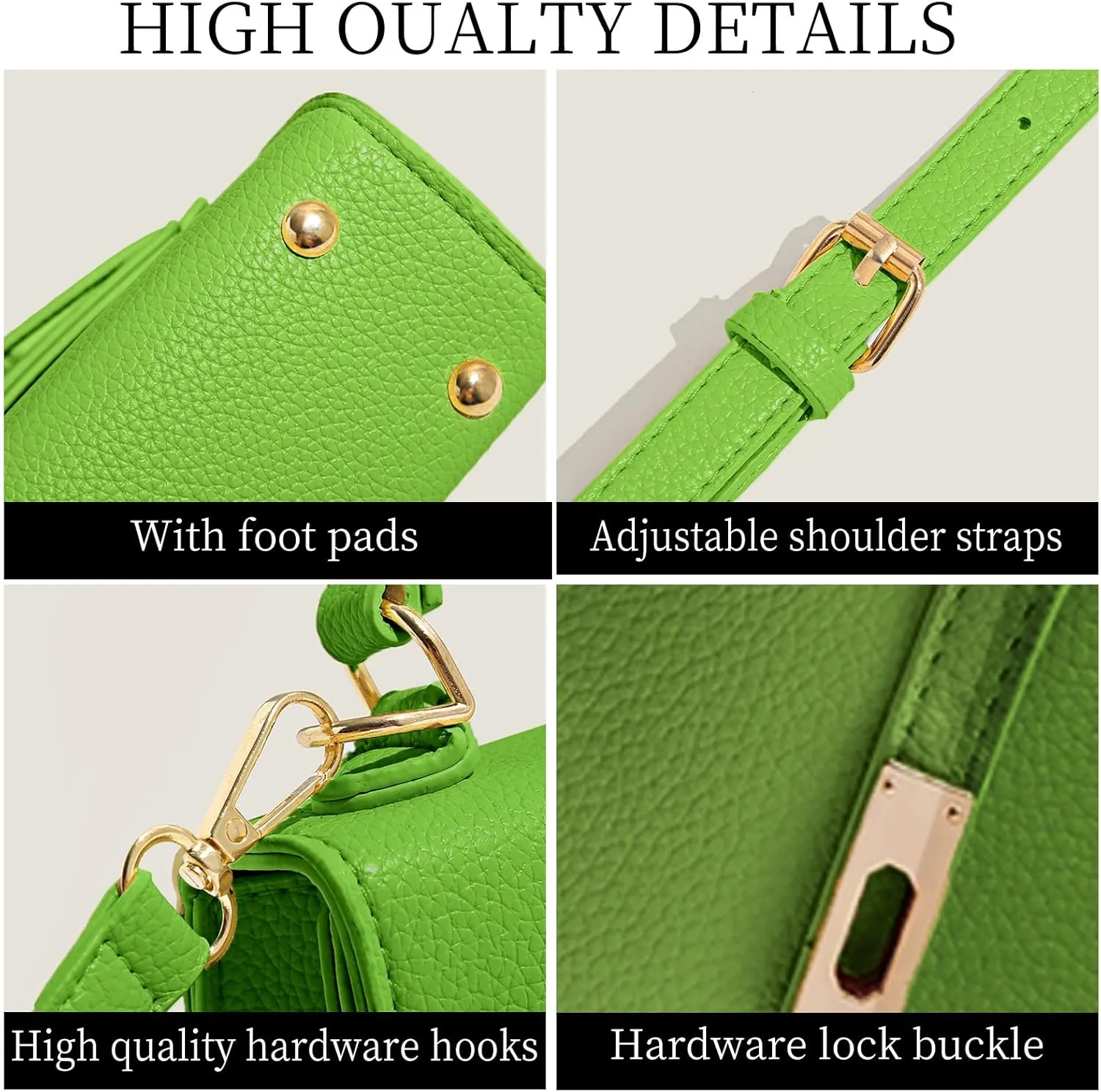 Crossbody Purse for Women, Purses for Women Crossbody Bag，Ladies Elegant Handbag Suitable for Work, Travel & Gift