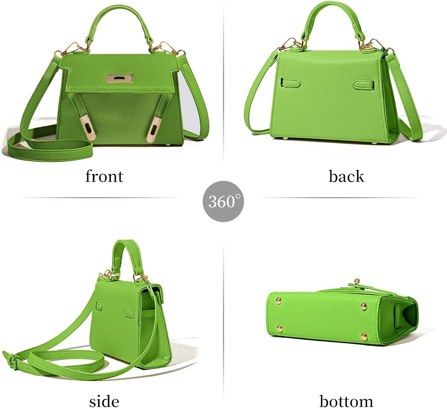Crossbody Purse for Women, Purses for Women Crossbody Bag，Ladies Elegant Handbag Suitable for Work, Travel & Gift