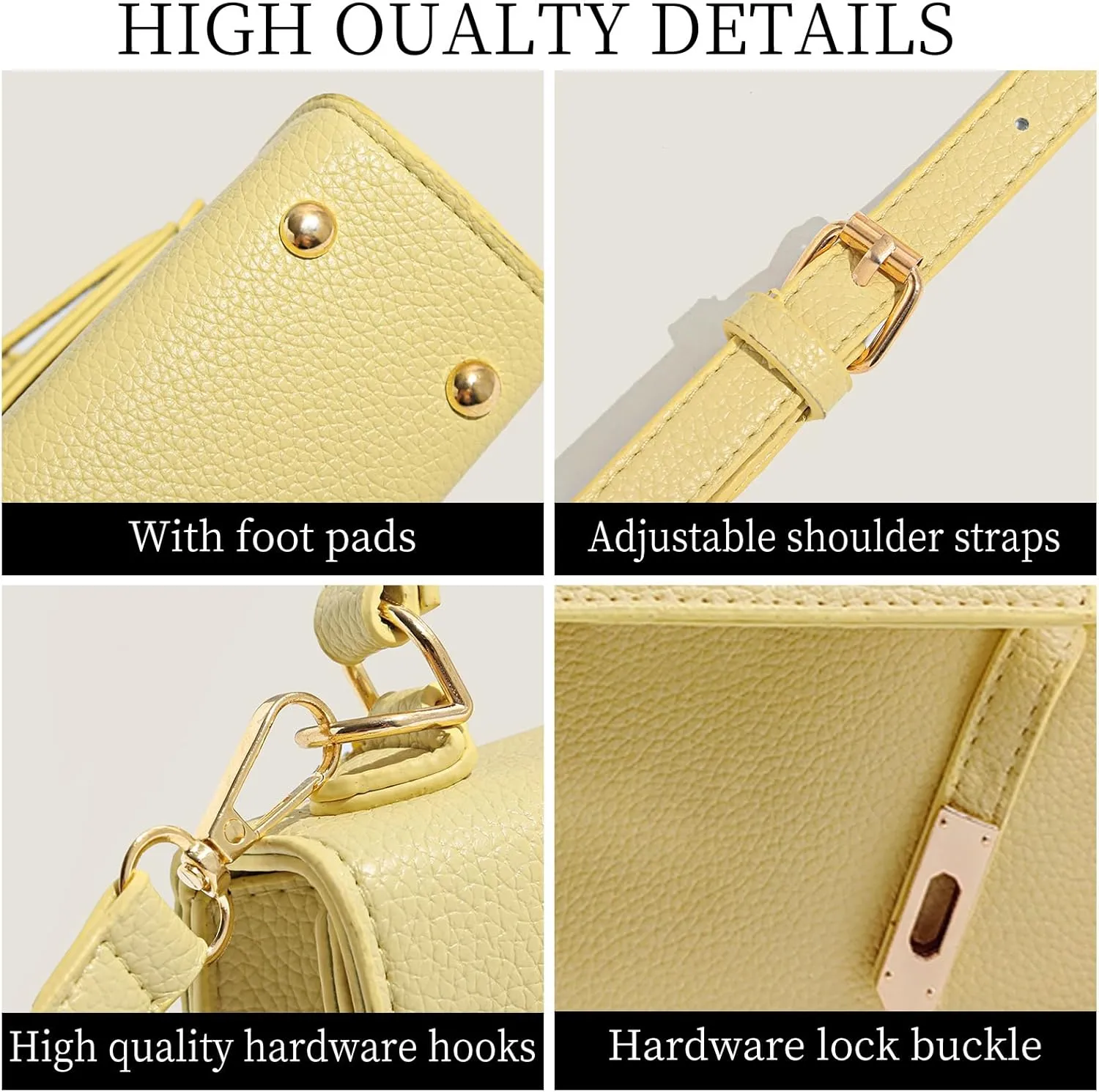 Crossbody Purse for Women, Purses for Women Crossbody Bag，Ladies Elegant Handbag Suitable for Work, Travel & Gift