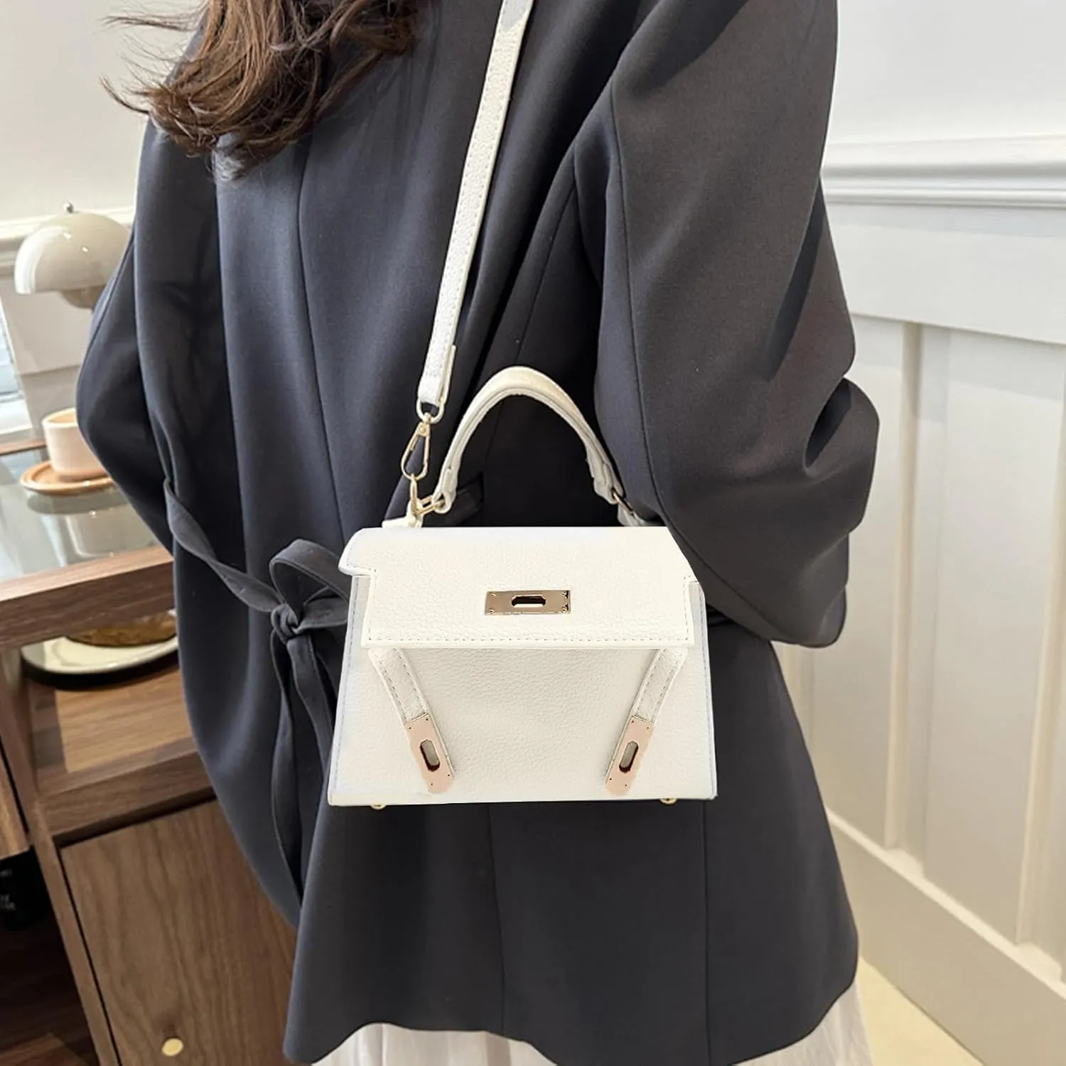 Crossbody Purse for Women, Purses for Women Crossbody Bag，Ladies Elegant Handbag Suitable for Work, Travel & Gift