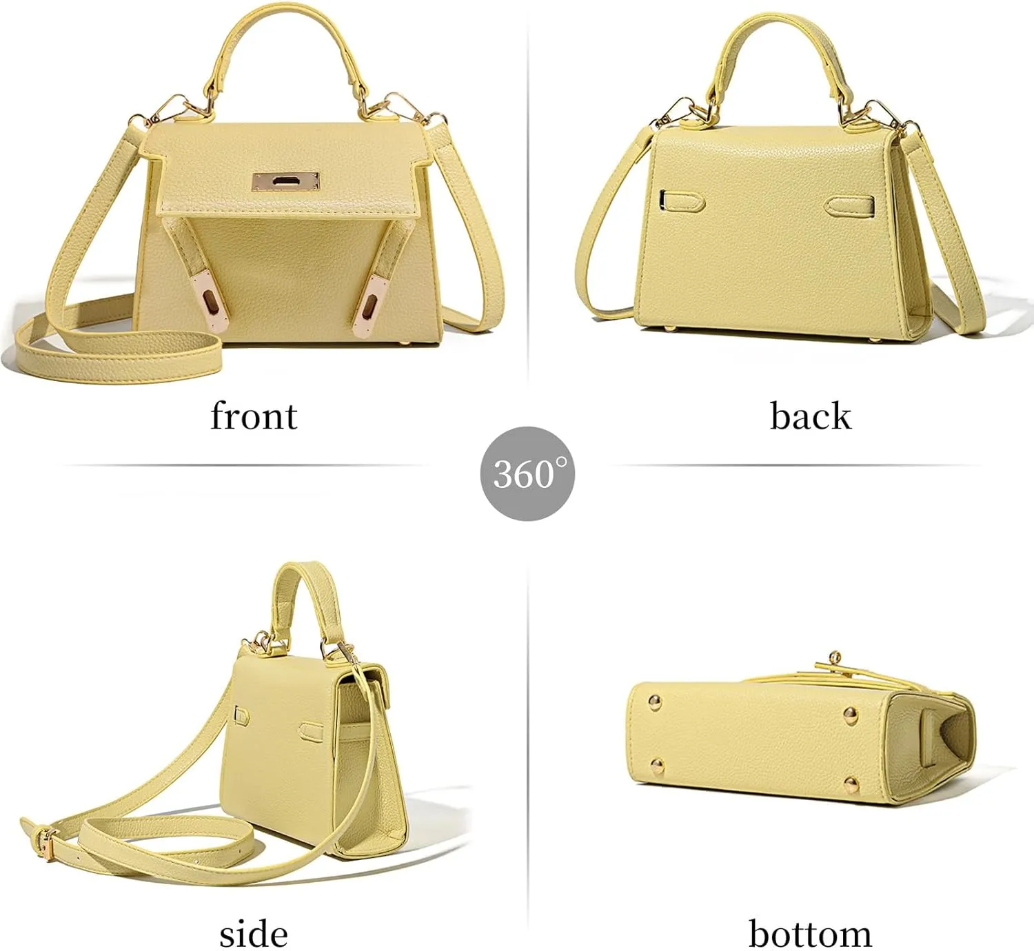 Crossbody Purse for Women, Purses for Women Crossbody Bag，Ladies Elegant Handbag Suitable for Work, Travel & Gift
