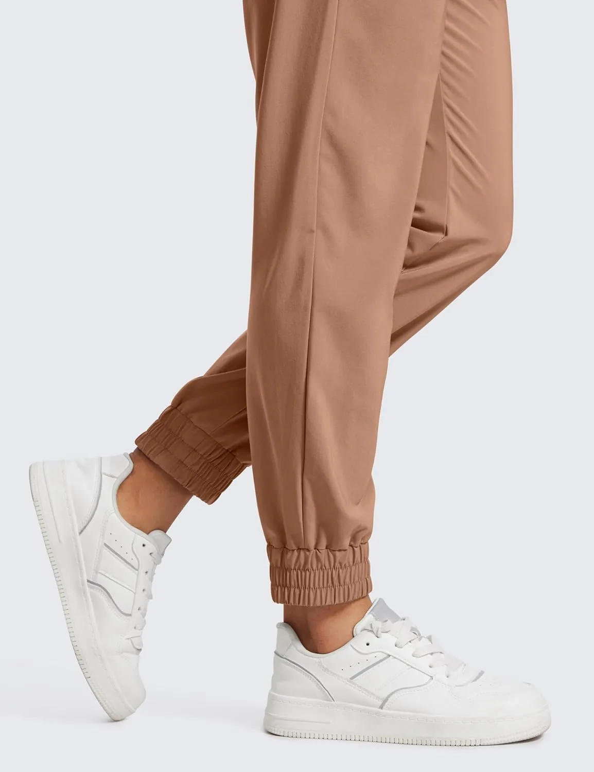 CRZ YOGA Lightweight Joggers for Women Workout Athletic Casual Lounge Travel Pants with Pockets Summer