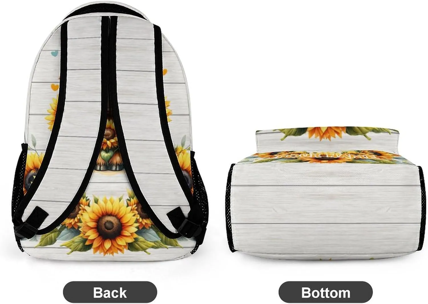 Custom Highland Cow Backpack for Kids Girls Boys School, 16 Inches Cute Highland Cow Theme Bookbag, Adjustable, Lightweight, Large Capacity, Colorful Backpack for School