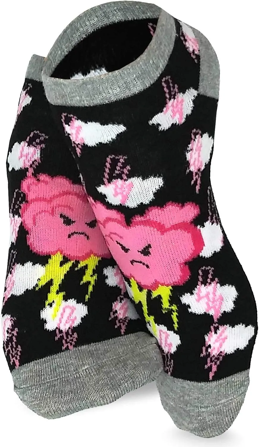 Cute Colorful Low Cut Ankle Socks for Women Girls College 9-11 Fun Novelty Multipair Gifts Floral Solid Neon Animal