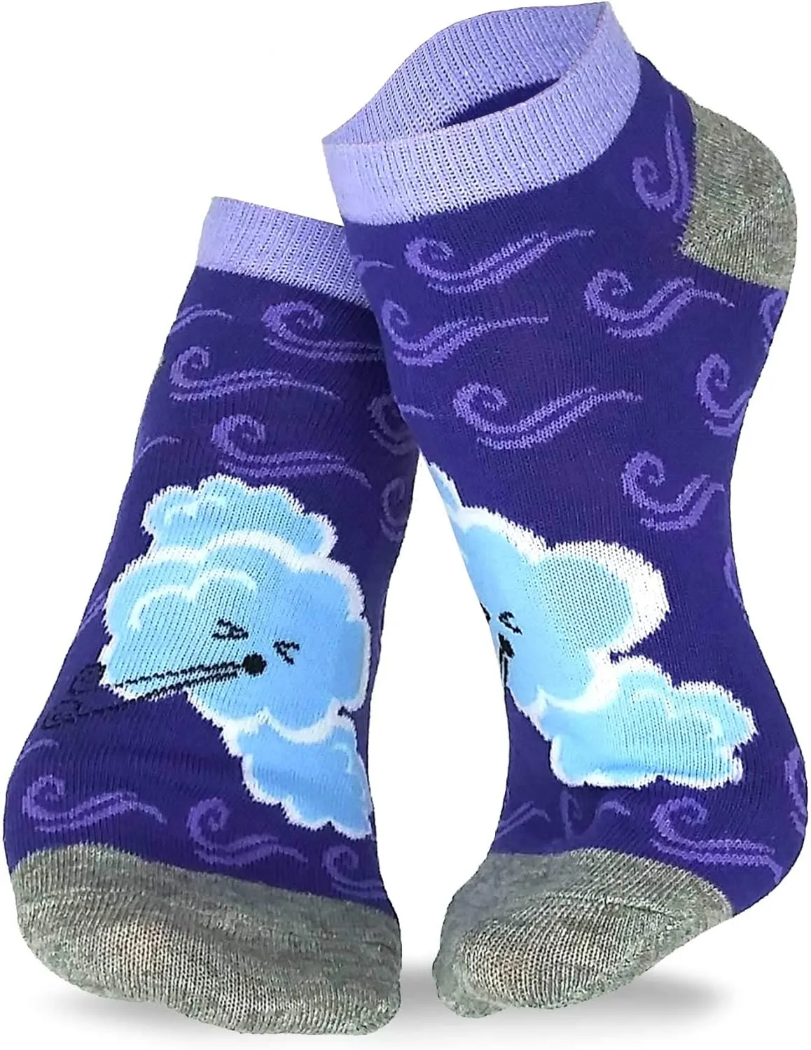 Cute Colorful Low Cut Ankle Socks for Women Girls College 9-11 Fun Novelty Multipair Gifts Floral Solid Neon Animal