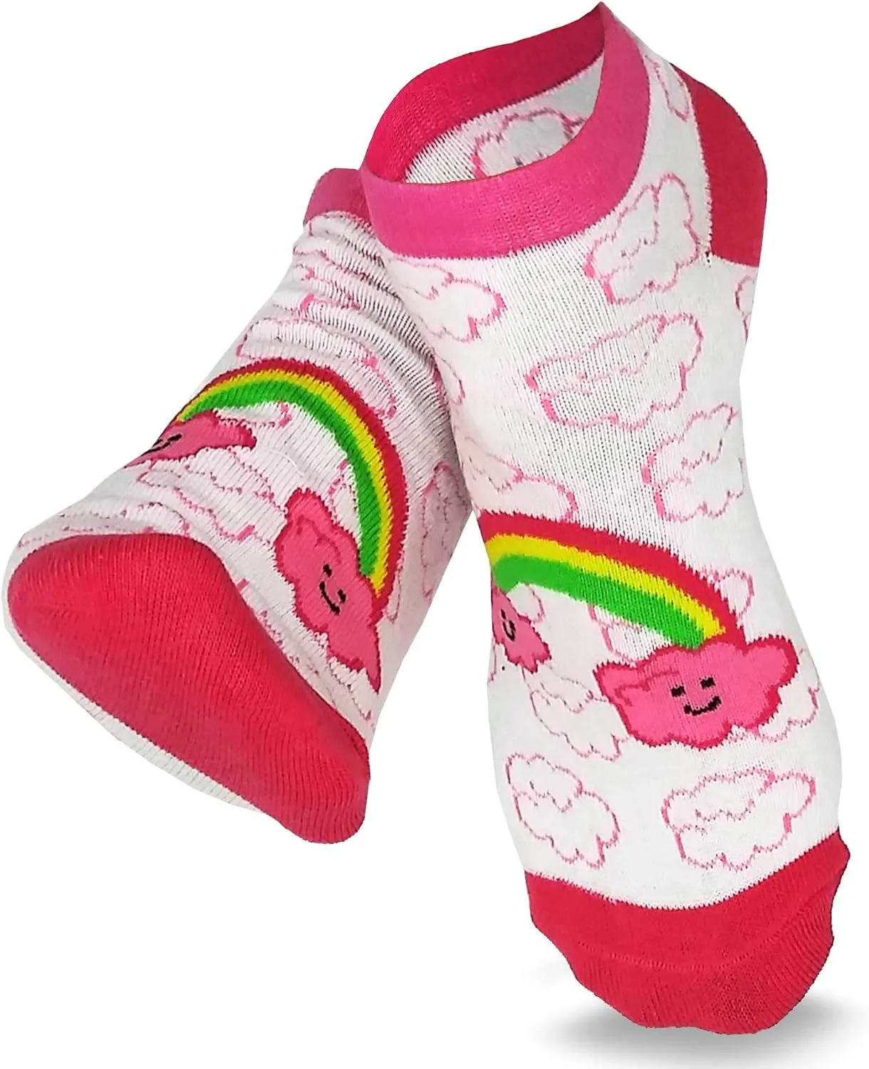 Cute Colorful Low Cut Ankle Socks for Women Girls College 9-11 Fun Novelty Multipair Gifts Floral Solid Neon Animal