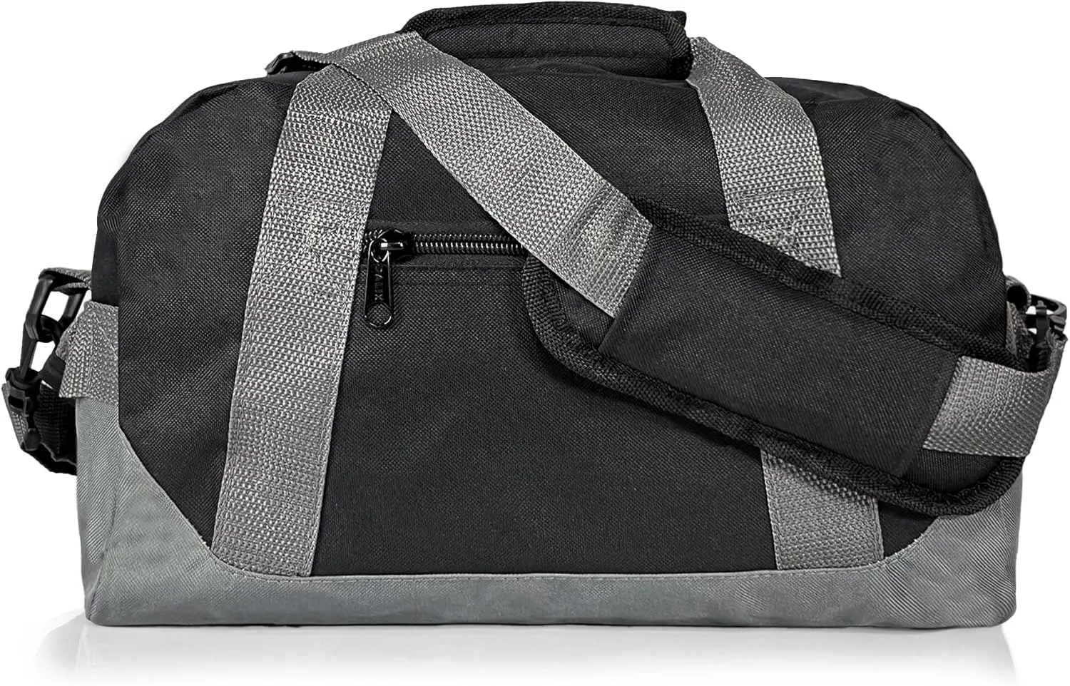 DALIX 14" Small Duffle Bag Two Toned Gym Travel Bag