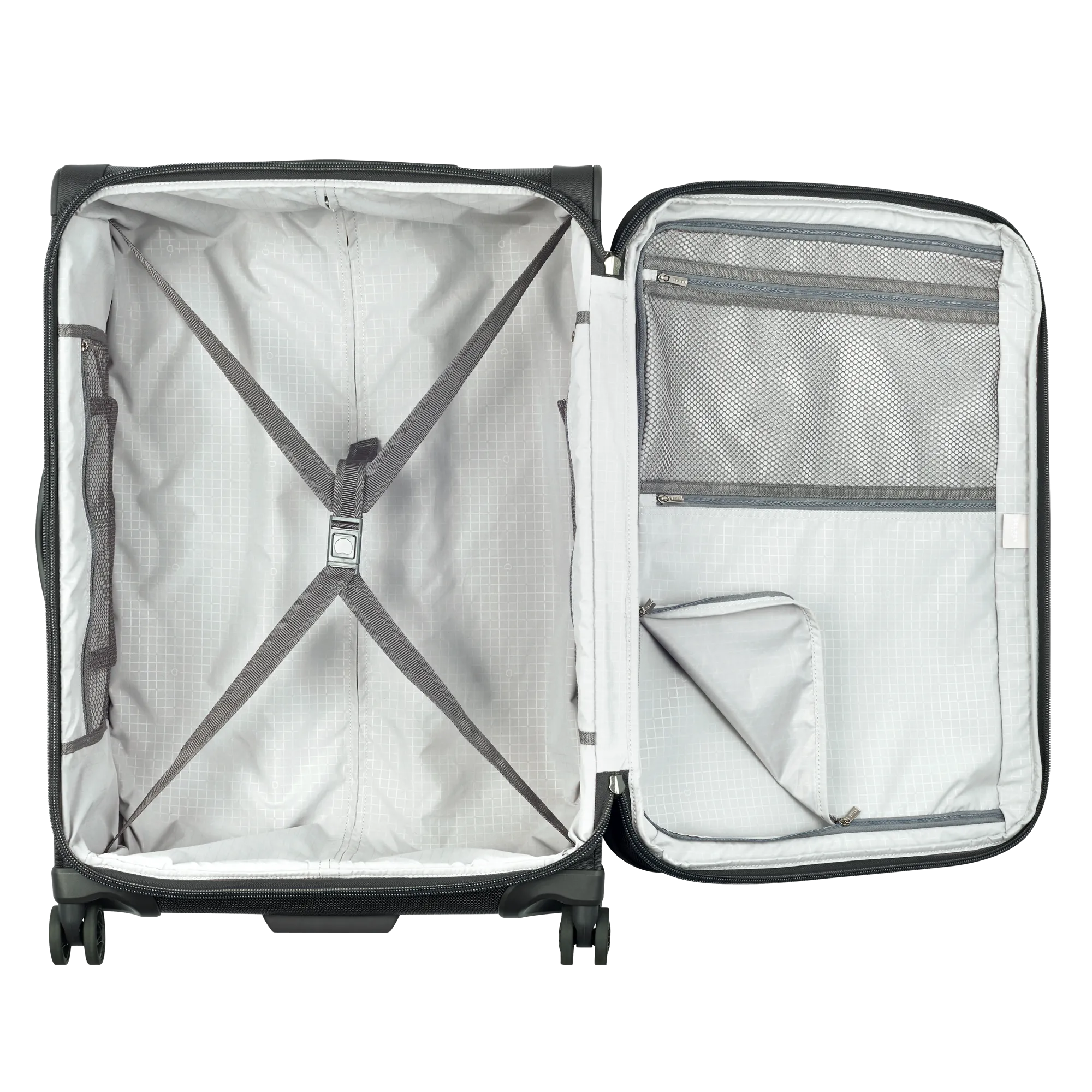 DELSEY Paris Pilot 4.0 Checked-Medium 4-Wheel Medium Luggage