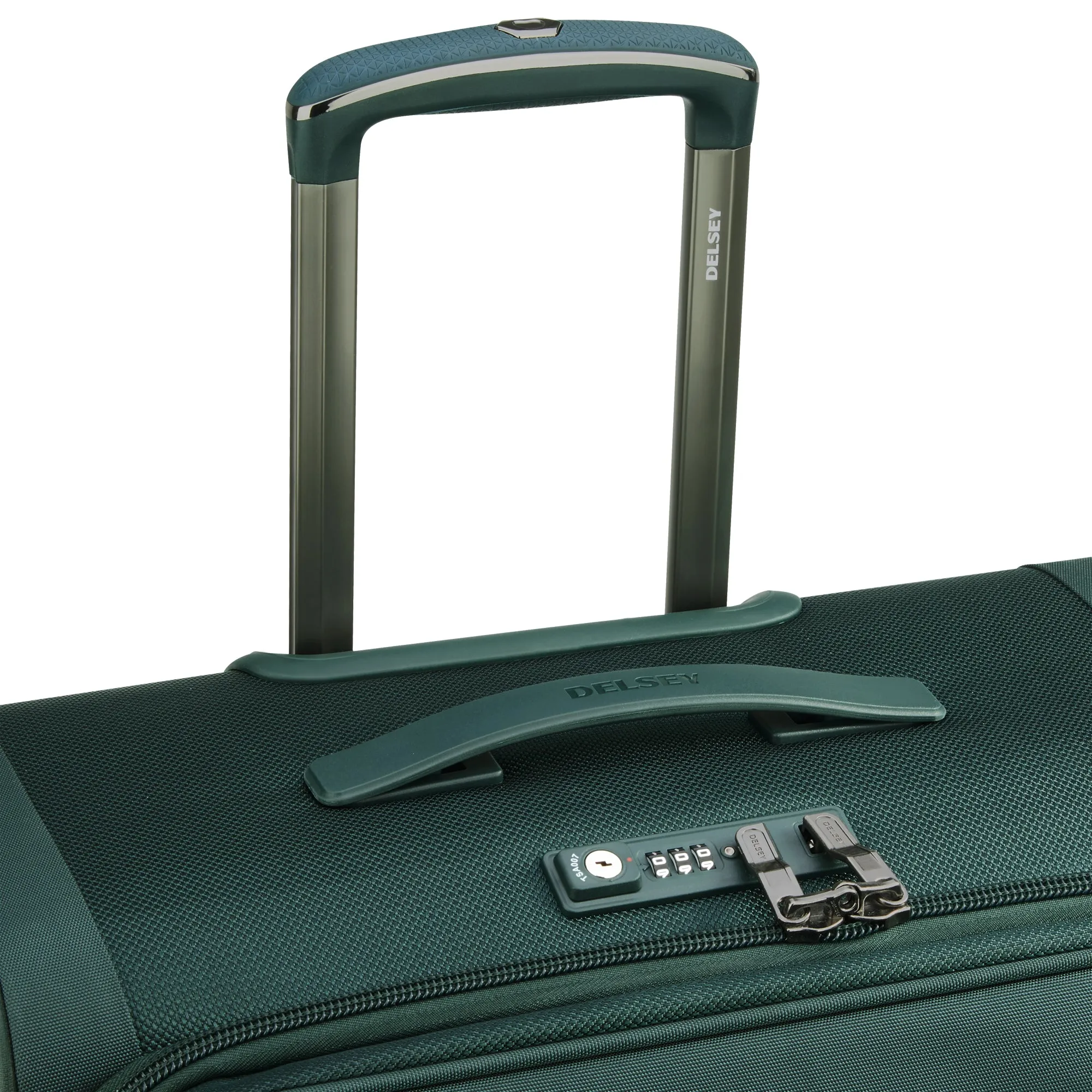 DELSEY Paris Pilot 4.0 Checked-Medium 4-Wheel Medium Luggage