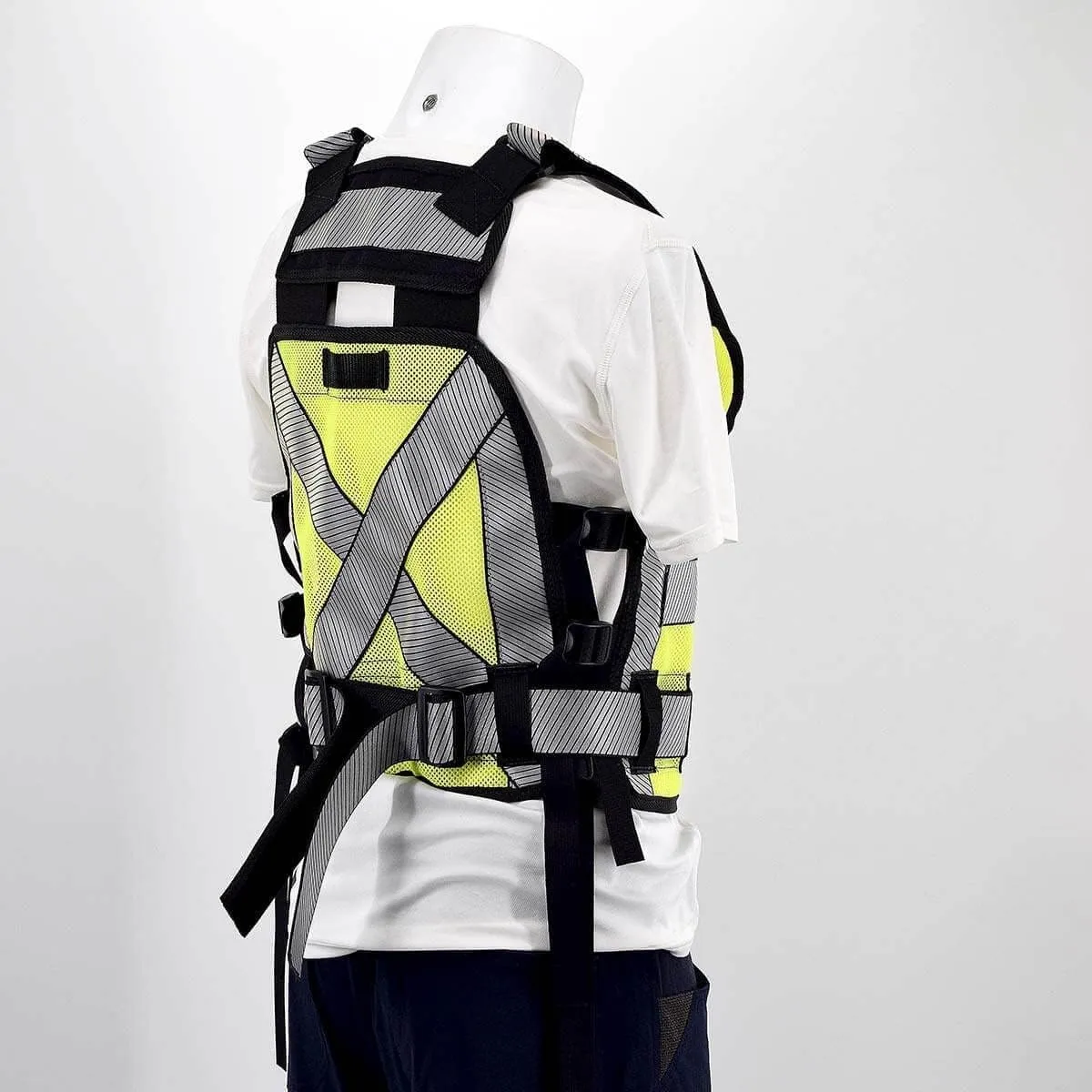 Diamondback Hi-Viz 701 Tool Vest - Safety Tool Vest for Carpenters, Roofers & Electricians