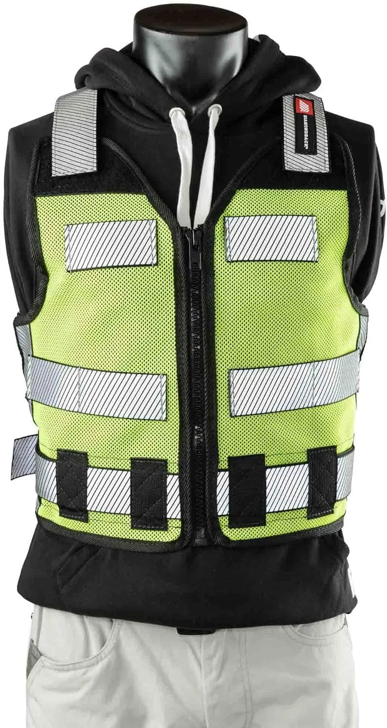 Diamondback Hi-Viz 701 Tool Vest - Safety Tool Vest for Carpenters, Roofers & Electricians