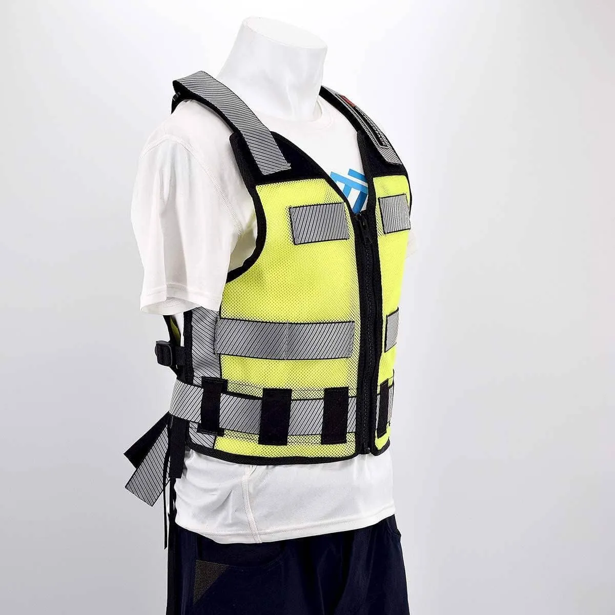 Diamondback Hi-Viz 701 Tool Vest - Safety Tool Vest for Carpenters, Roofers & Electricians
