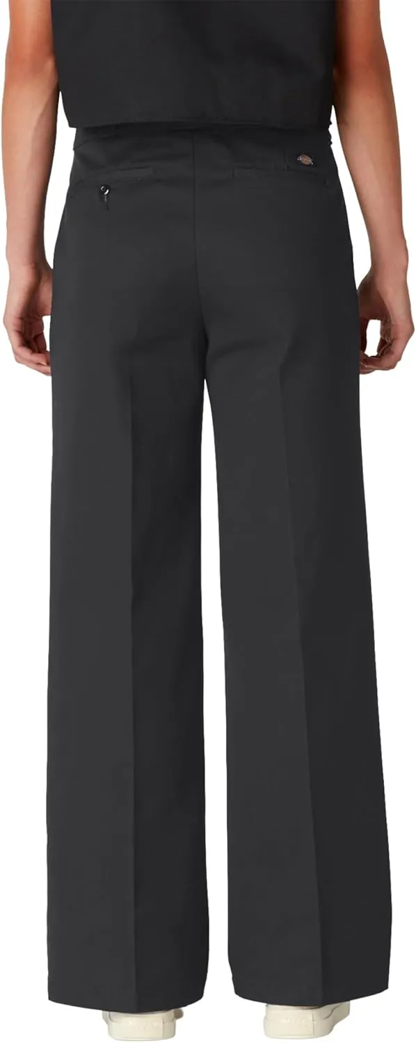 Dickies Womens Regular Fit Wide Leg Work Pants
