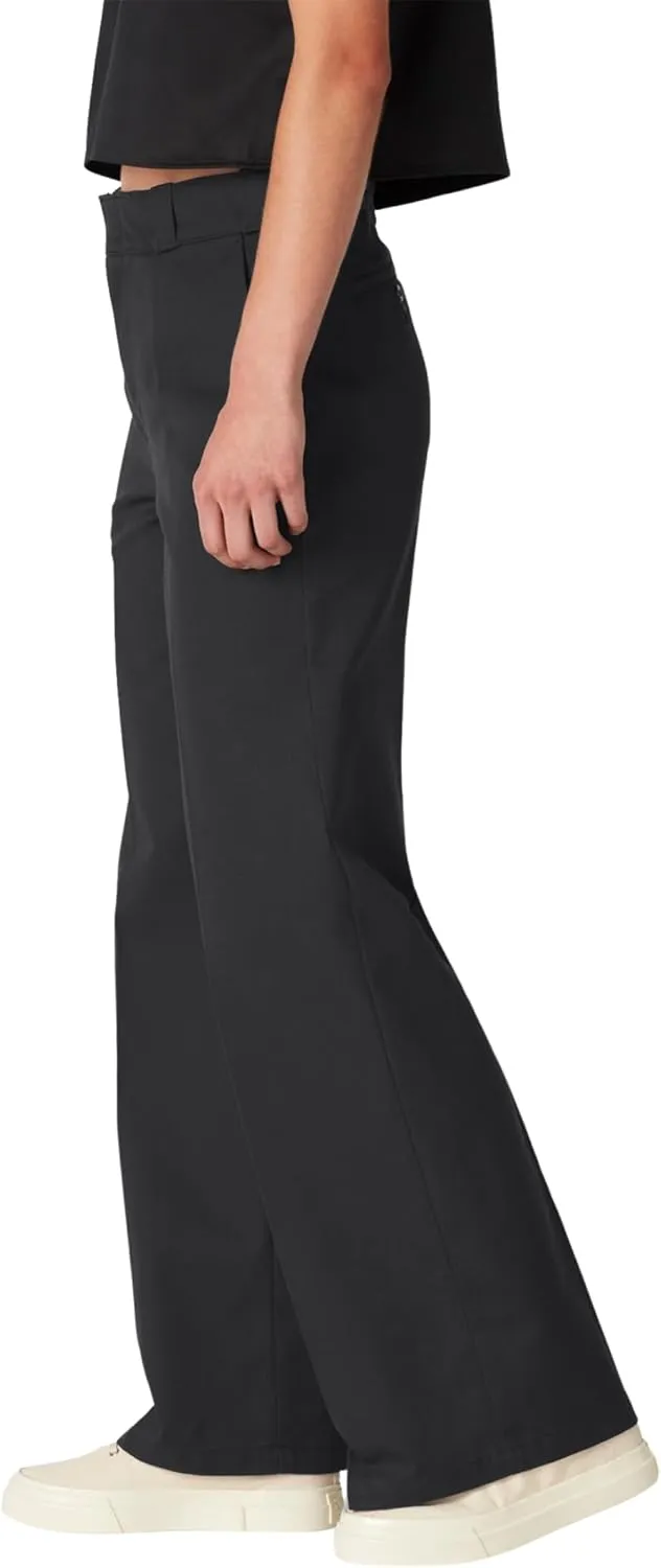 Dickies Womens Regular Fit Wide Leg Work Pants
