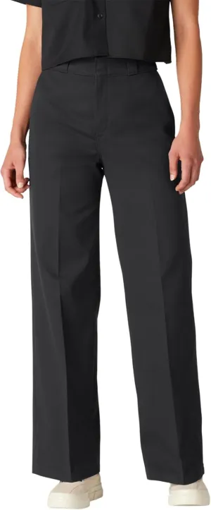 Dickies Womens Regular Fit Wide Leg Work Pants