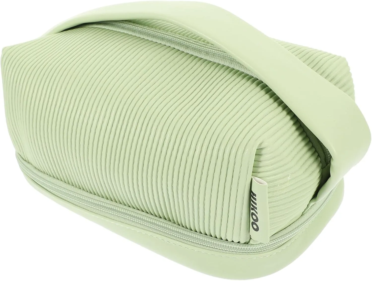 Double Layer Cosmetic Bag Makeup Organizer Bag Makeup Bag Large Makeup Bag with Brush Compartment, As Shown, 25x16cm