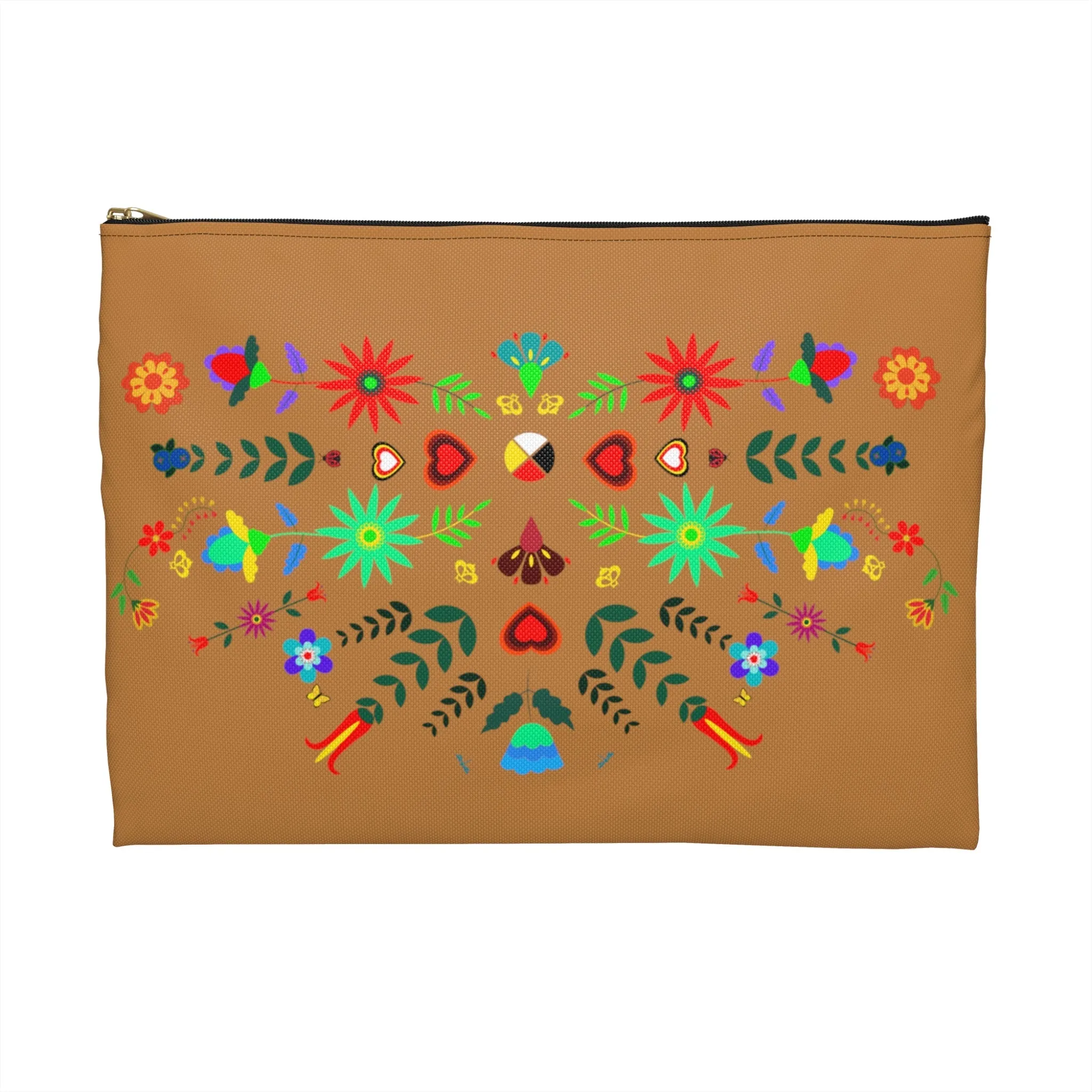 Double Sided Native Print Accessory Pouch