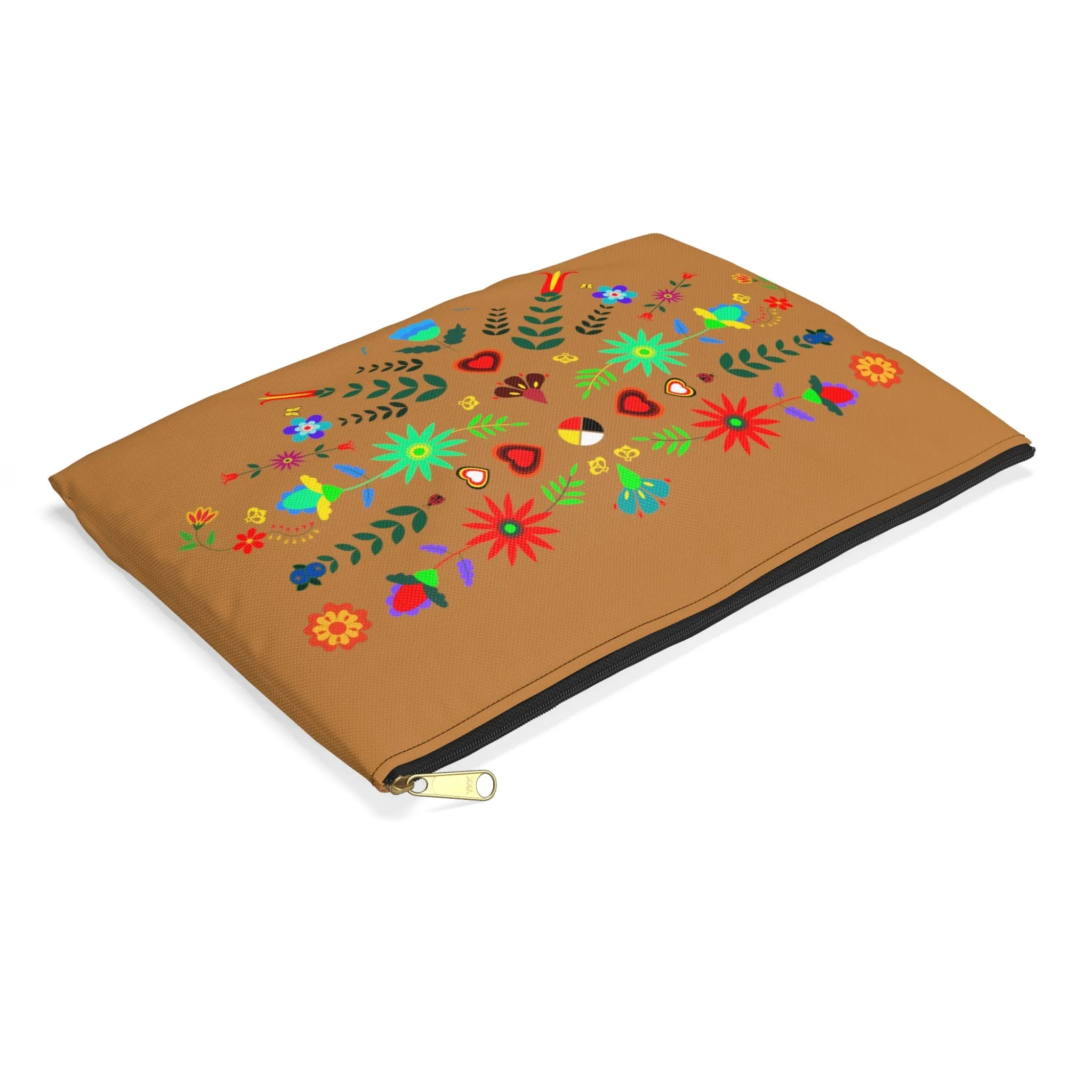 Double Sided Native Print Accessory Pouch
