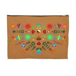 Double Sided Native Print Accessory Pouch