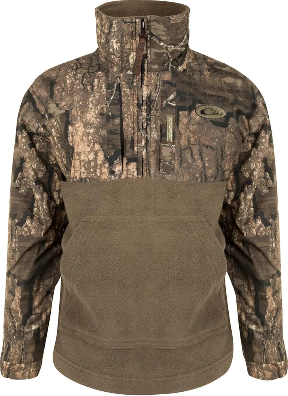 Drake Waterfowl Youth MST Eqwader 1/4 Zip Fleece Hunting Jacket