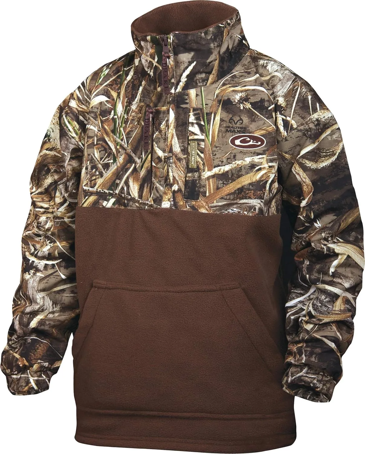 Drake Waterfowl Youth MST Eqwader 1/4 Zip Fleece Hunting Jacket