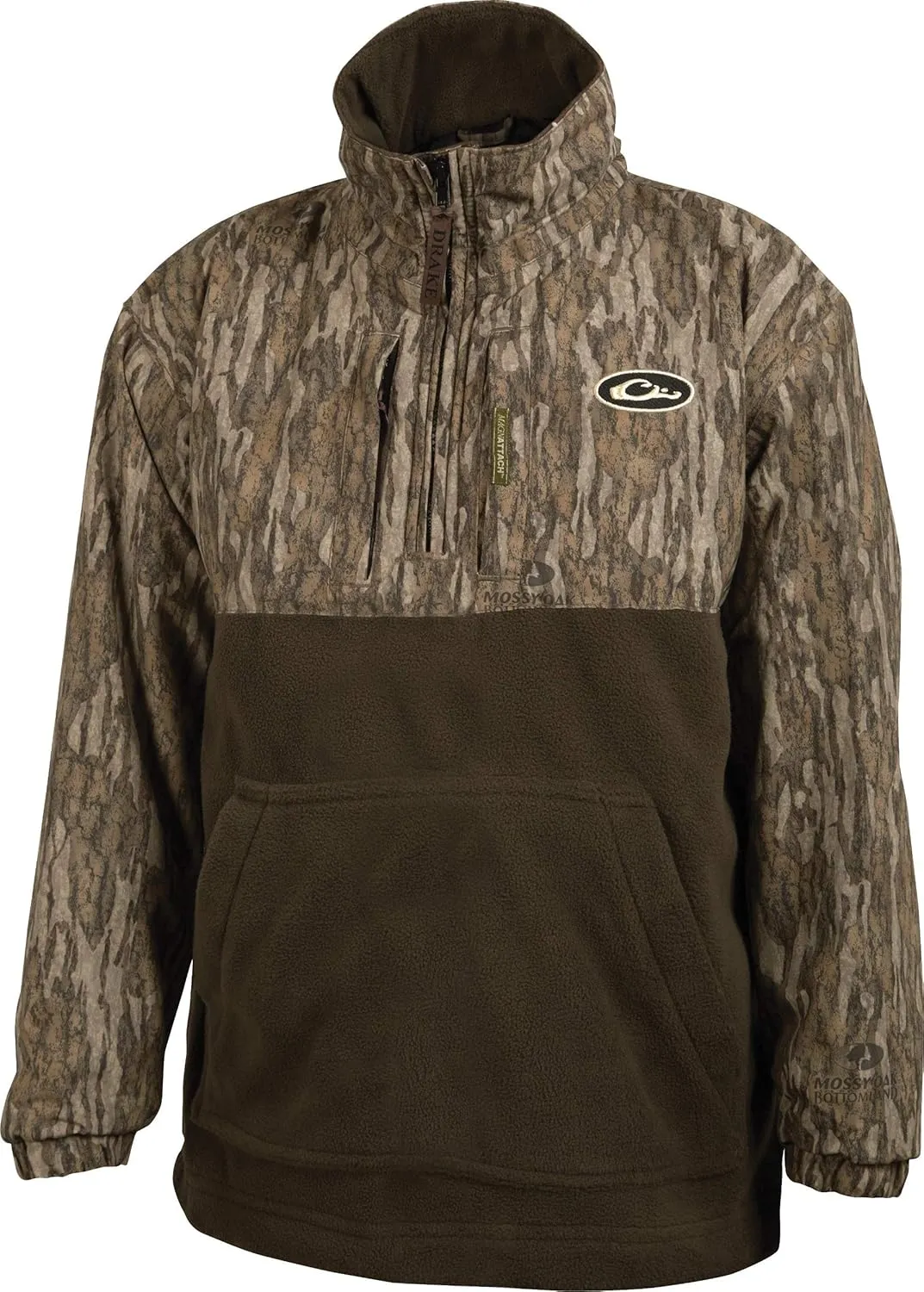 Drake Waterfowl Youth MST Eqwader 1/4 Zip Fleece Hunting Jacket