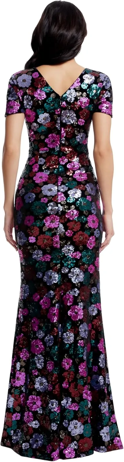 Dress the Population Women's Karla Mermaid Maxi Dress