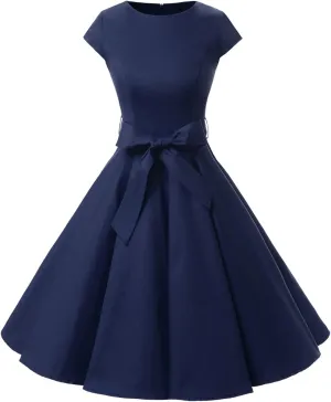 Dressystar Women's Vintage Cocktail Party Dress 1950s Retro Rockabilly Prom Dresses