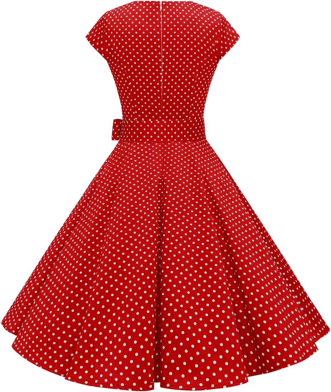 Dressystar Women's Vintage Cocktail Party Dress 1950s Retro Rockabilly Prom Dresses