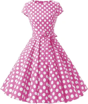 Dressystar Women's Vintage Cocktail Party Dress 1950s Retro Rockabilly Prom Dresses