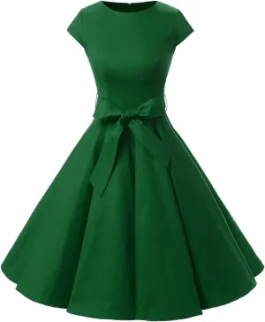 Dressystar Women's Vintage Cocktail Party Dress 1950s Retro Rockabilly Prom Dresses