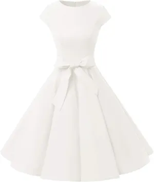 Dressystar Women's Vintage Cocktail Party Dress 1950s Retro Rockabilly Prom Dresses