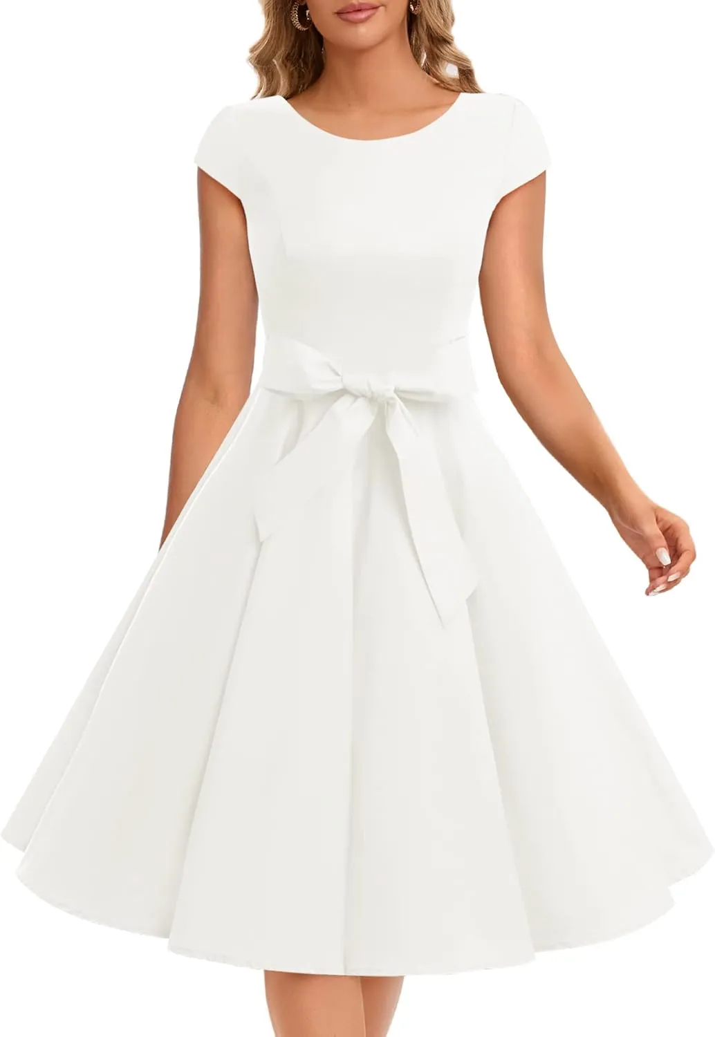 Dressystar Women's Vintage Cocktail Party Dress 1950s Retro Rockabilly Prom Dresses