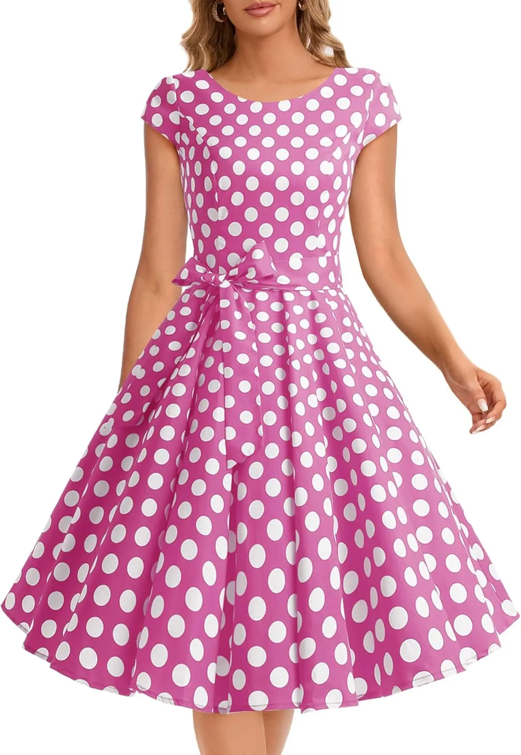 Dressystar Women's Vintage Cocktail Party Dress 1950s Retro Rockabilly Prom Dresses
