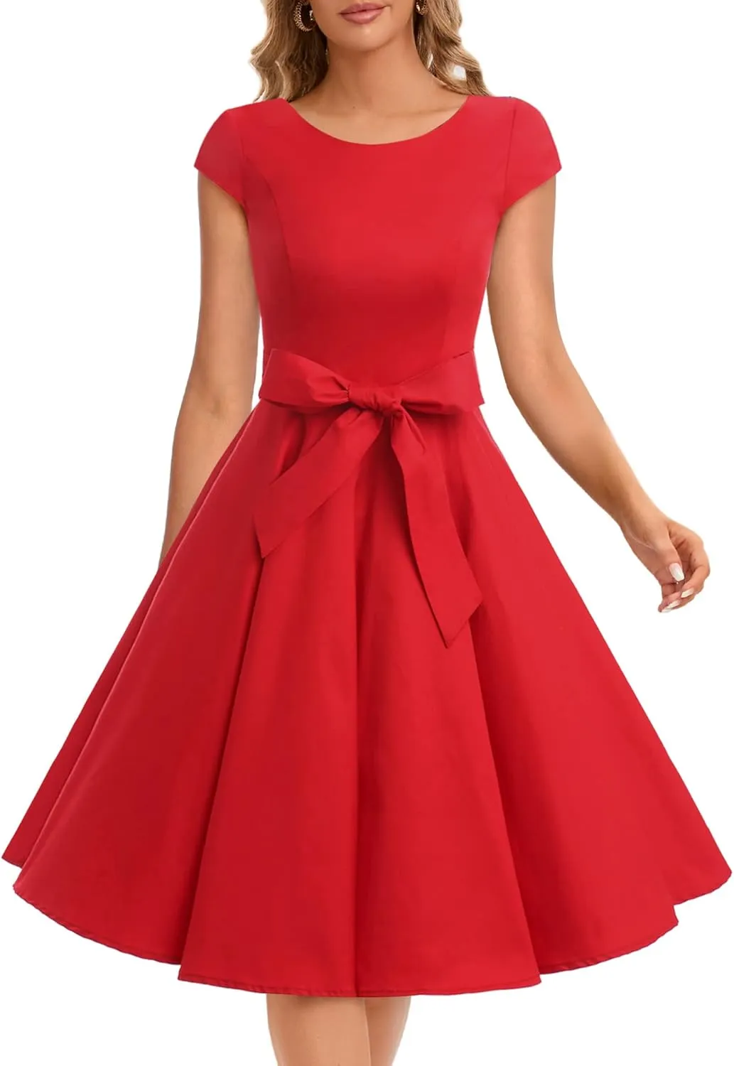 Dressystar Women's Vintage Cocktail Party Dress 1950s Retro Rockabilly Prom Dresses