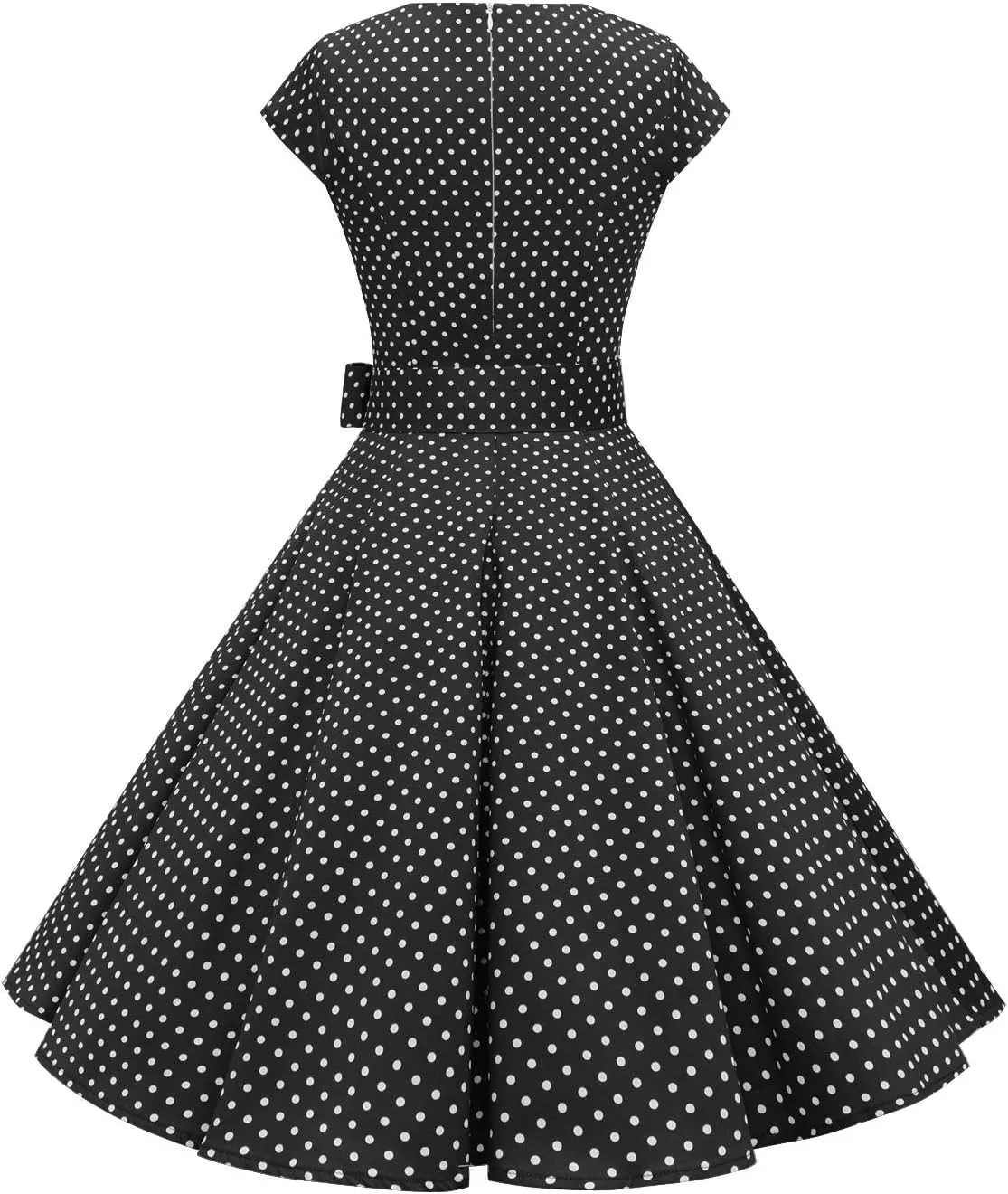 Dressystar Women's Vintage Cocktail Party Dress 1950s Retro Rockabilly Prom Dresses