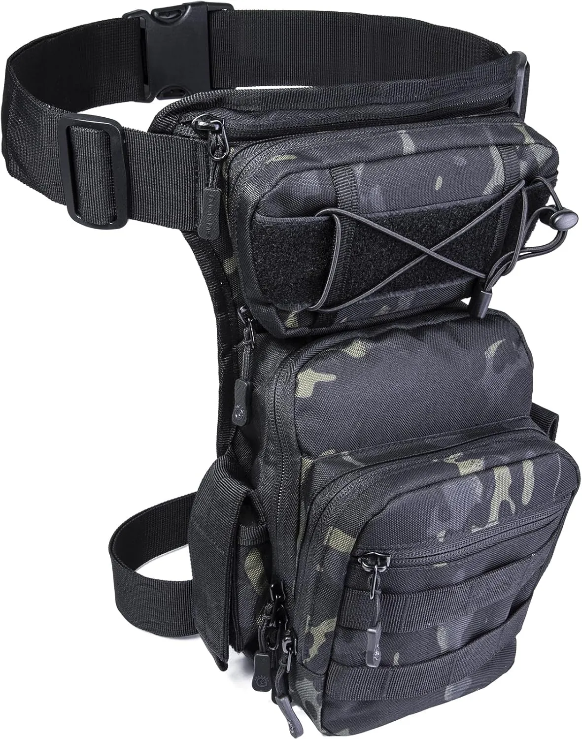 Drop Leg Bag Tool Fanny Thigh Pack Leg Rig Military Motorcycle Camera Utility Pouch (dark brown), common