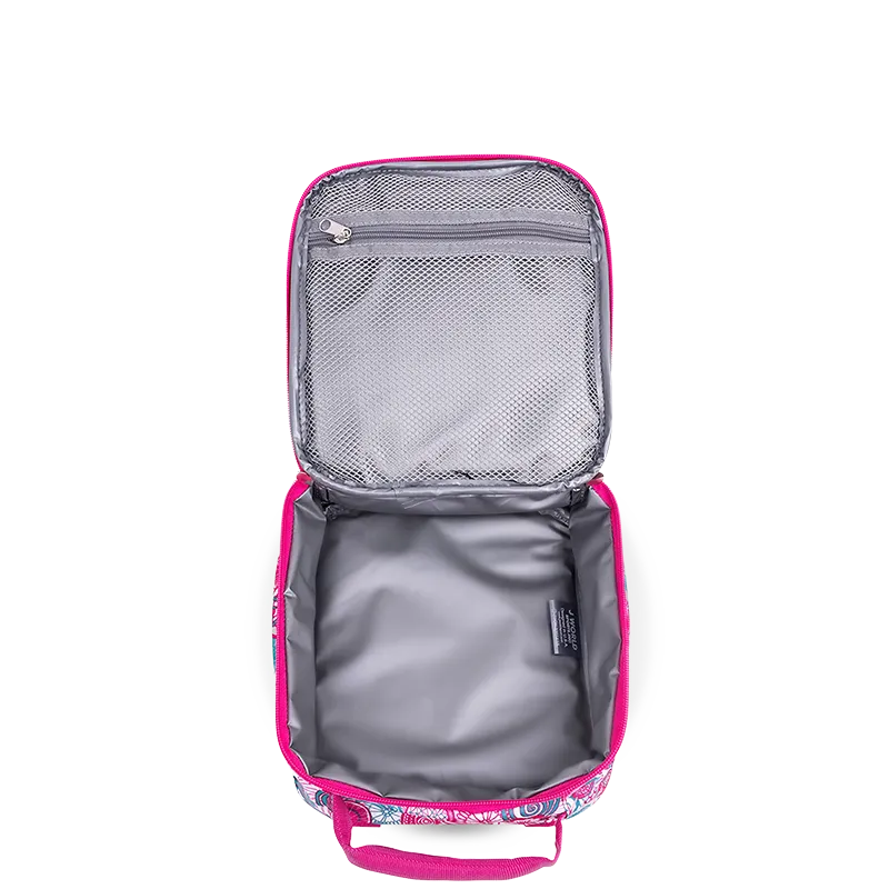 Duet Kids Backpack & Detachable Lunch Box Set in Blue Raspberry