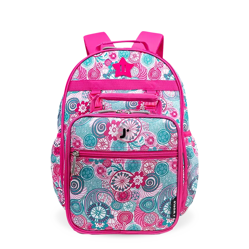 Duet Kids Backpack & Detachable Lunch Box Set in Blue Raspberry