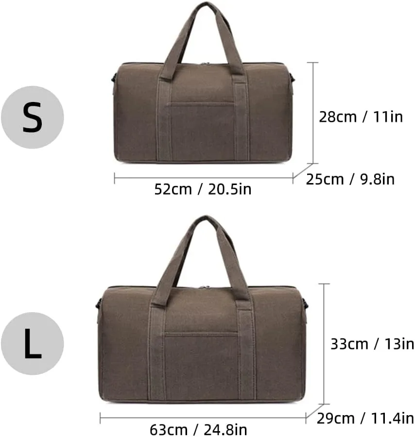 Duffle Bag For Travel, Large Capacity Travel Bag can Hold 15.6 Inch Laptop Travel Toiletry Bag Weekender Bags For Women with Haul Handles for Men and Women Travel Work Gym
