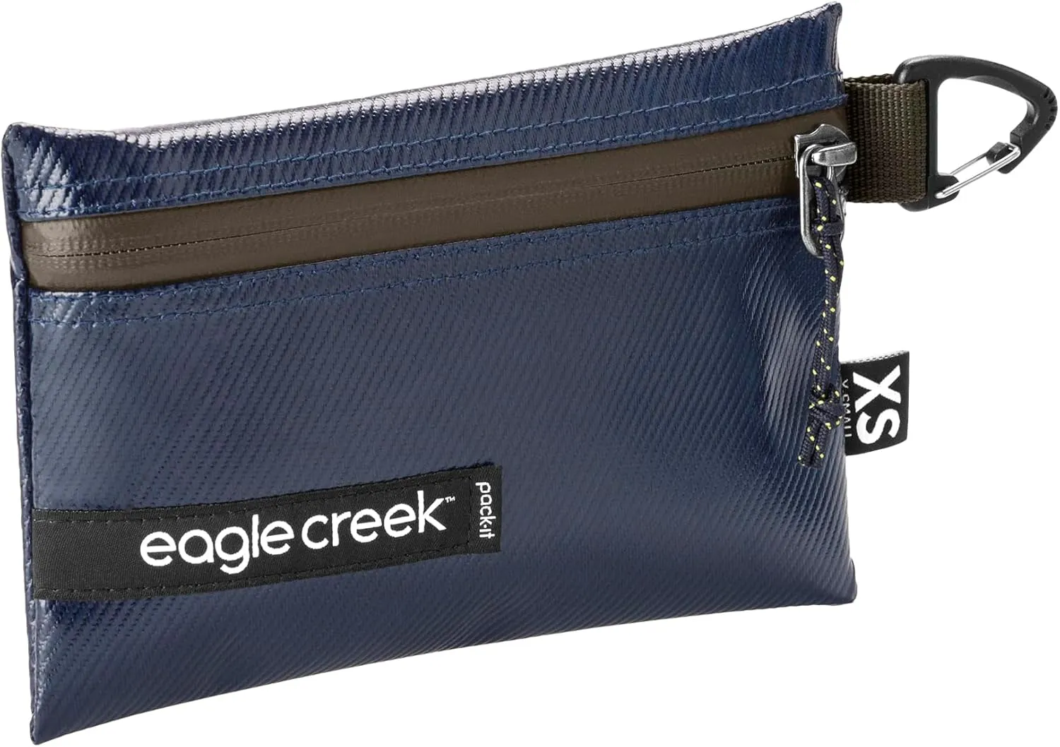 Eagle Creek Pack-It Gear Pouch Protective Travel Bag Organizer for Heavy Tools or Wet Gear - Ultra-Durable Water-Resistant 900D Poly Twill with Secure Zipper, Rush Blue - X-Small