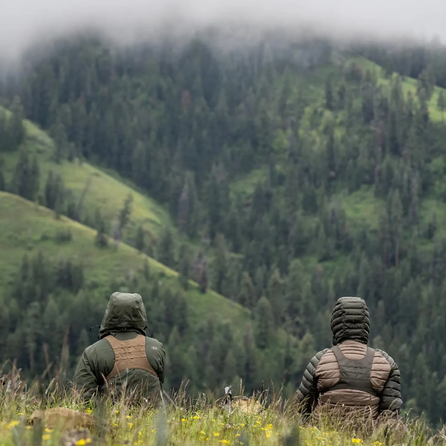 Eberlestock Recon Modular Bino Pack - Advanced Binocular Harness System with Customizable Attachments - Mountain - Small