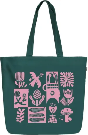 Ecoright Tote Bag for Women, Zipper Tote Bag for Women Work with Pocket, Large Canvas Bag for Shopping, Beach, Yoga