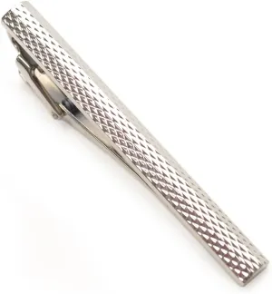 EDH21w203 DUJSF3102K TIEBAR FACETED DIAM.PAT. PP, Silver, F, cloth Polypropylene