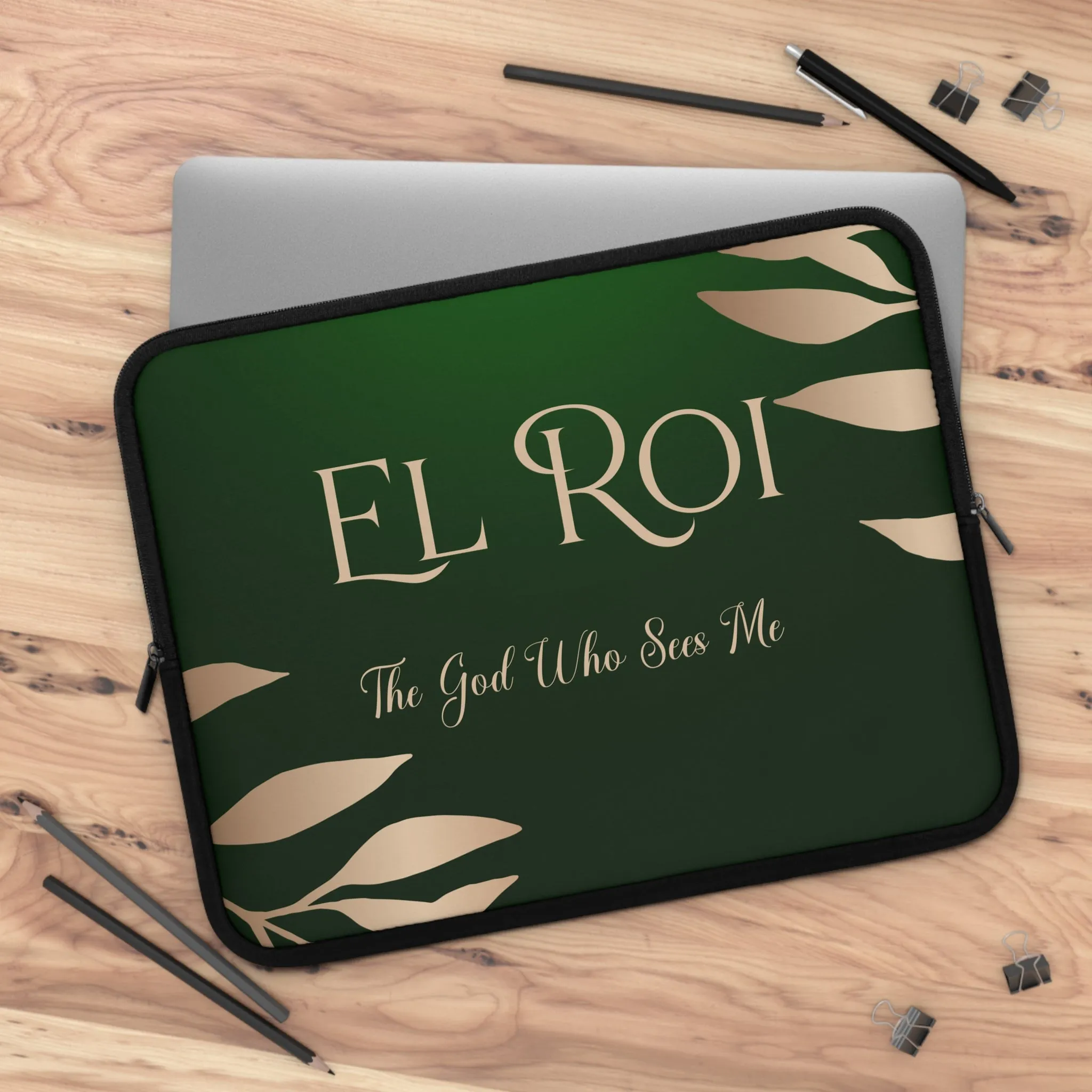 El Roi (Emerald) Laptop Sleeve