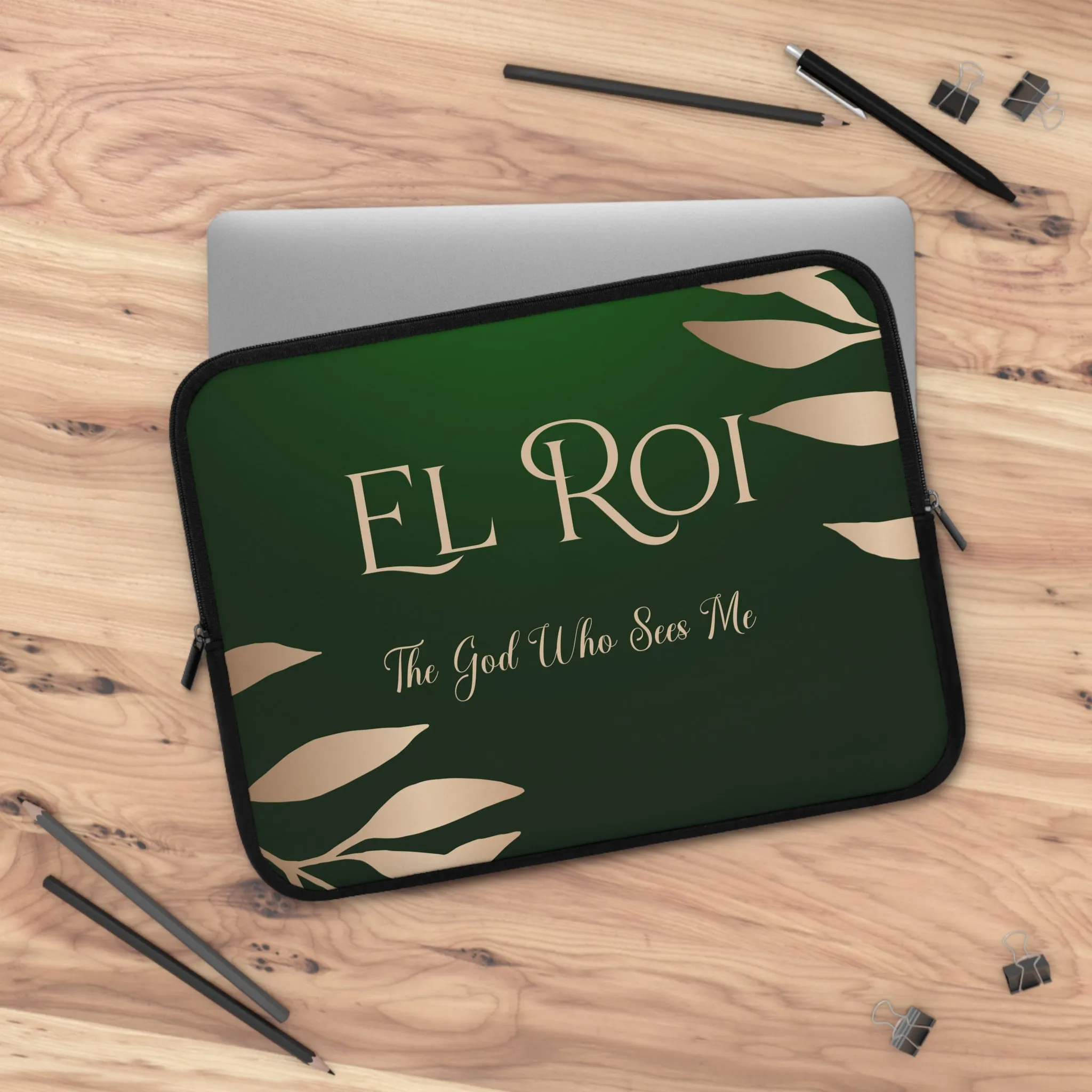 El Roi (Emerald) Laptop Sleeve